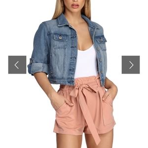 🔴Final Price! Cropped Jean Jacket